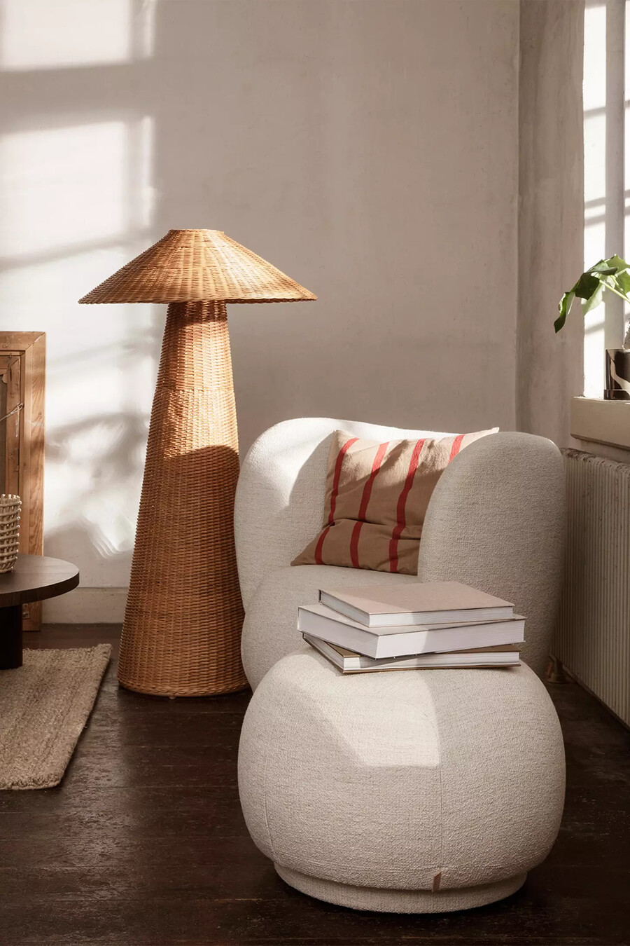 ferm living dou floor lamp