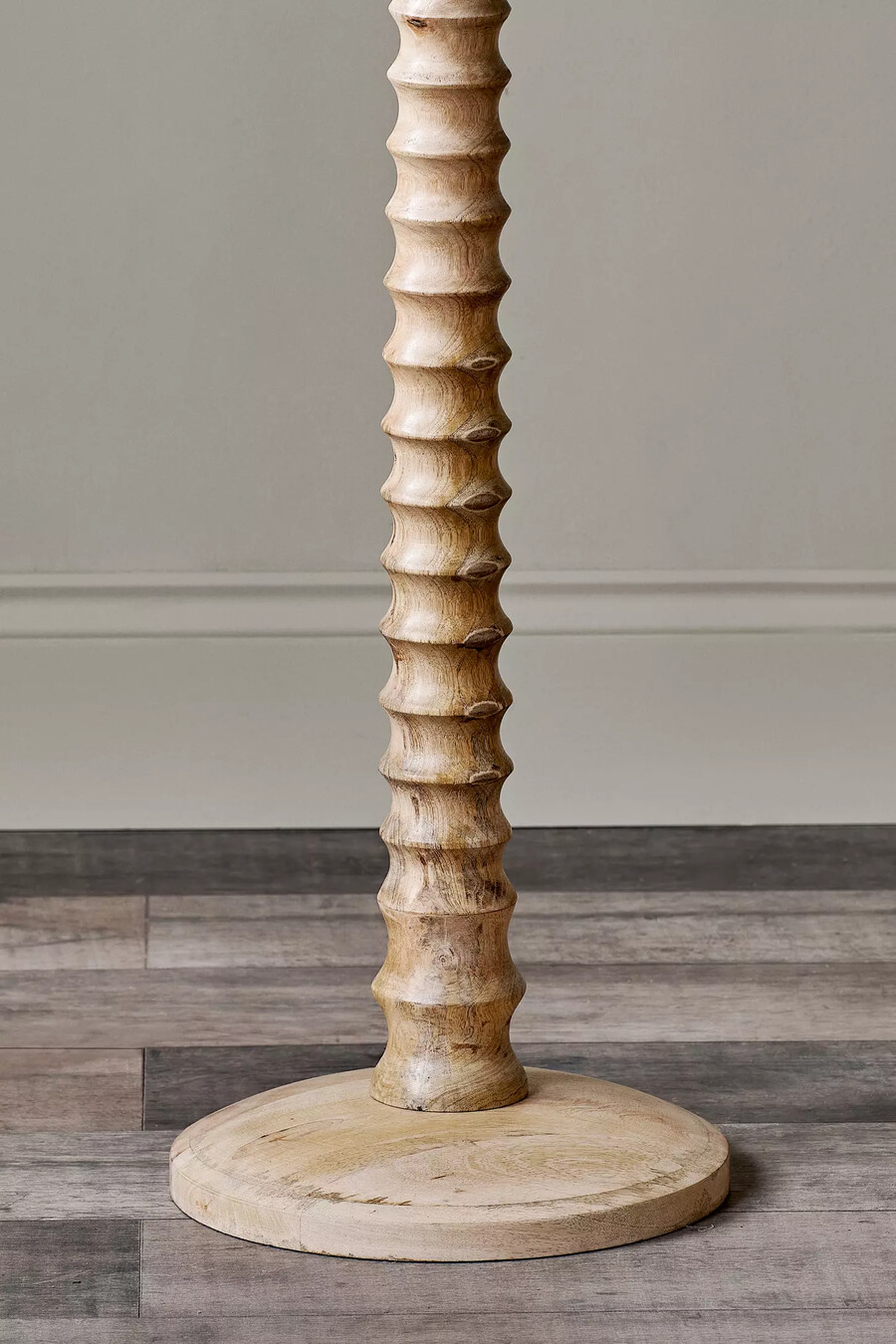 nkuku avisa mango wood floor lamp