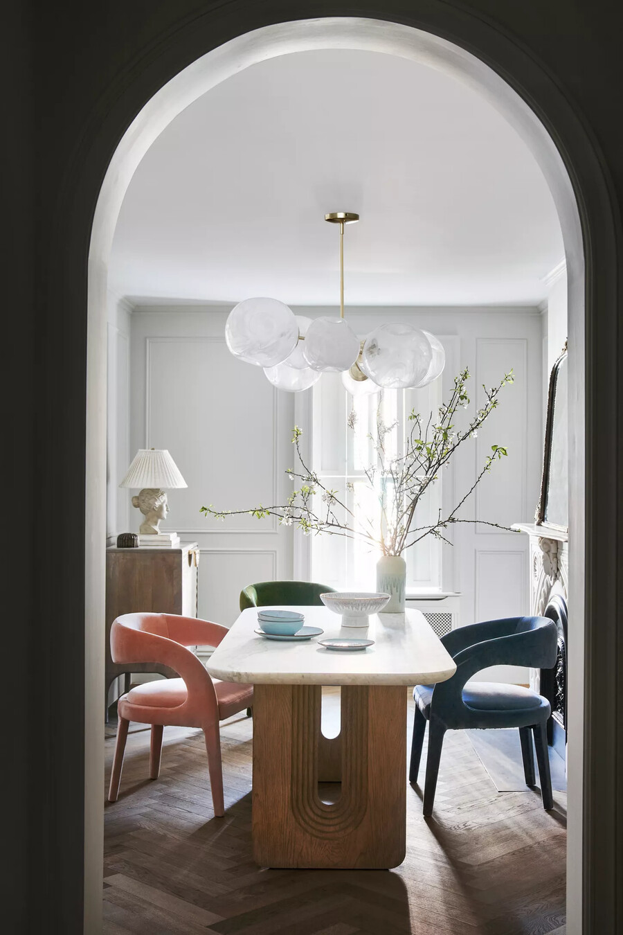 cloud chandelier glass ceiling light
