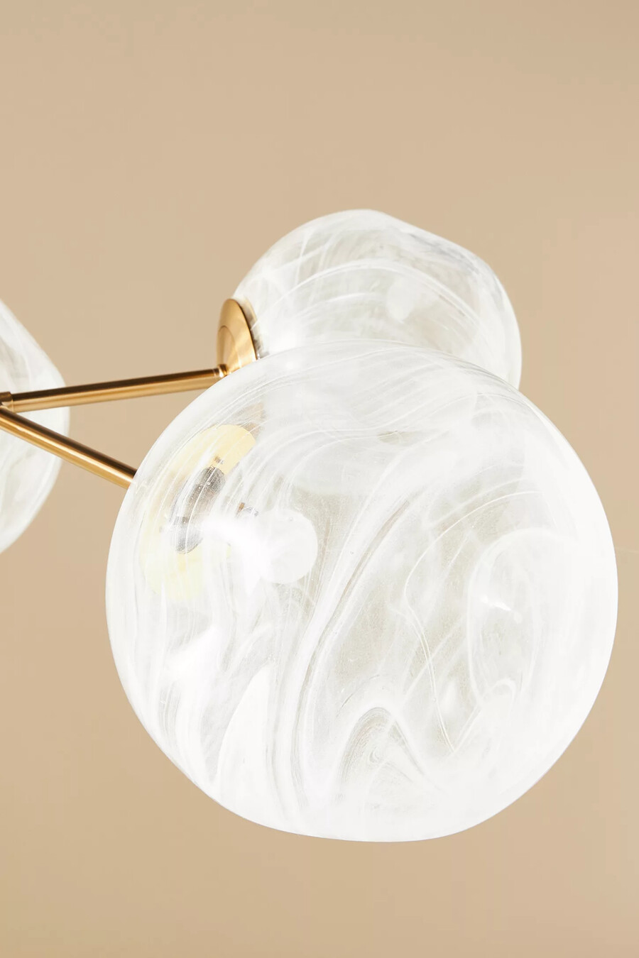 cloud chandelier glass ceiling light