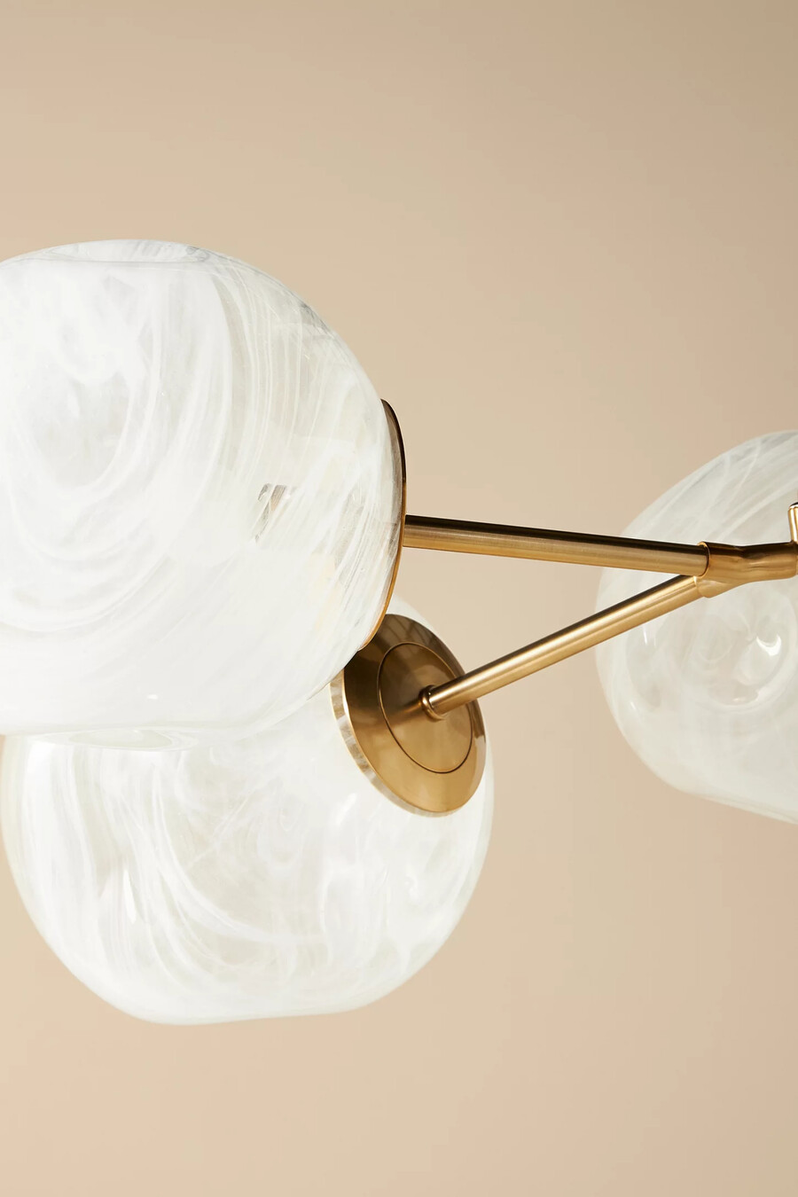 cloud chandelier glass ceiling light