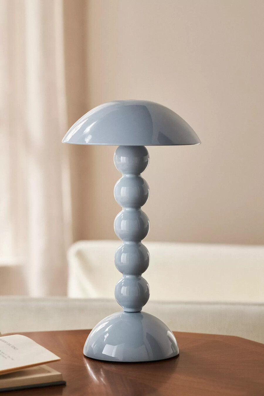 addison ross bobbin led cordless rechargeable table lamp
