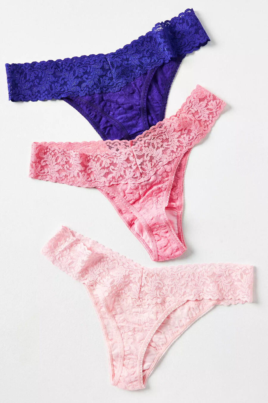 hanky panky original rise thongs set of 3