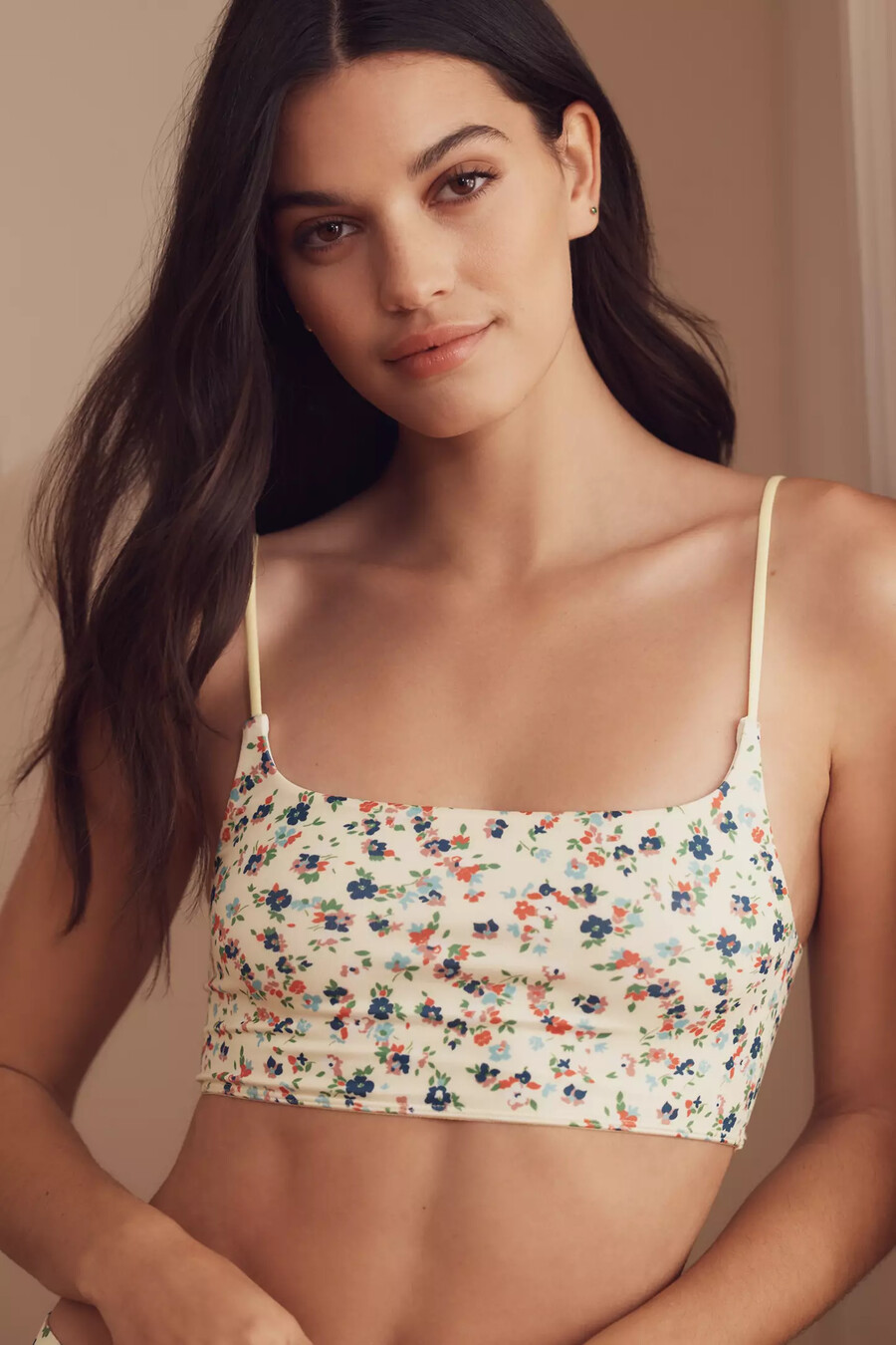 by anthropologie the renna seamless square-neck bralette