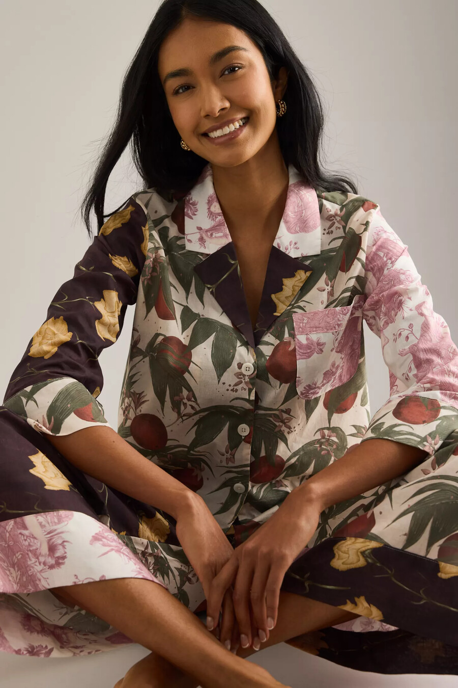 desmond dempsey renaissance boxy pyjama set