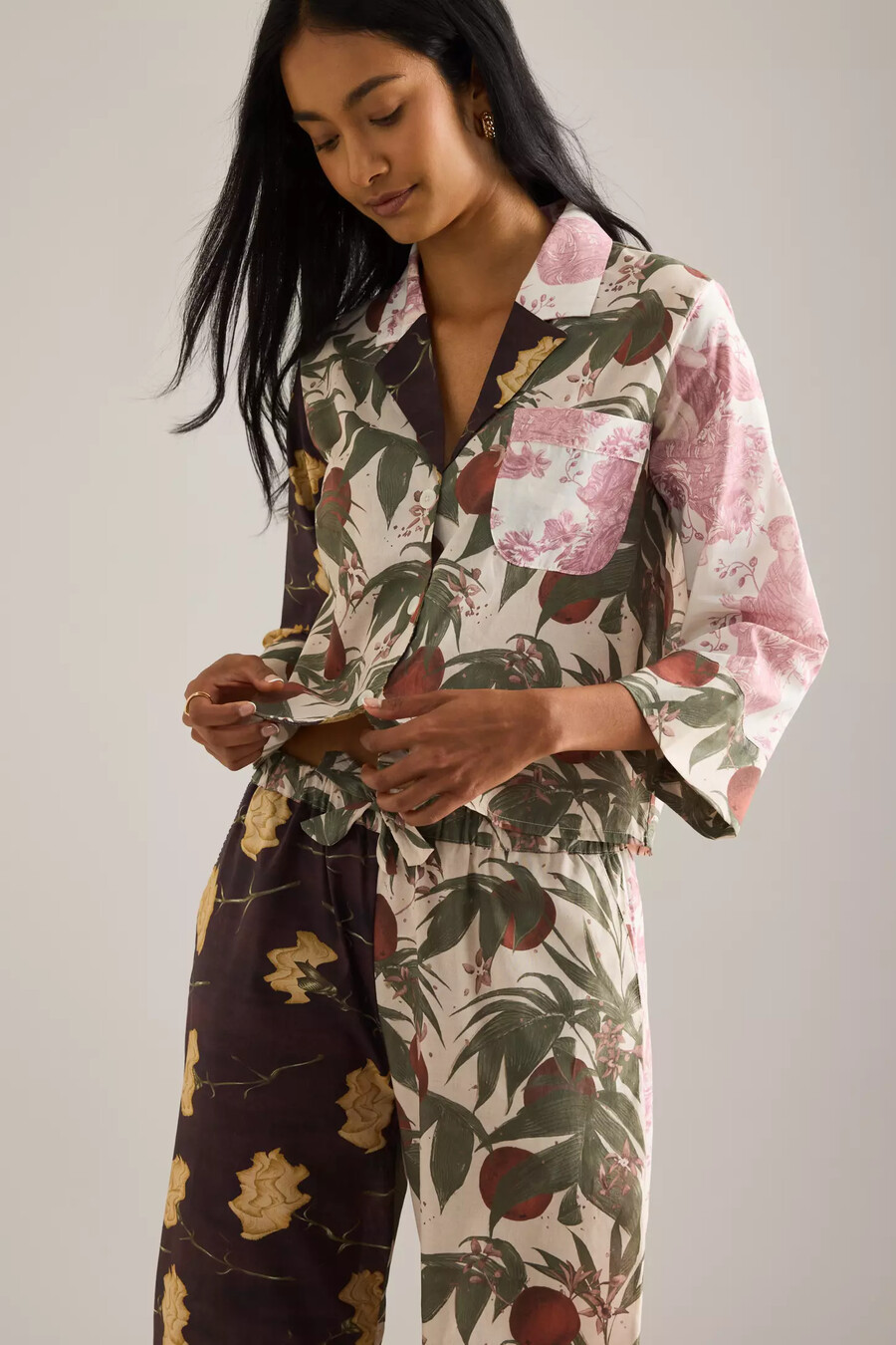 desmond dempsey renaissance boxy pyjama set
