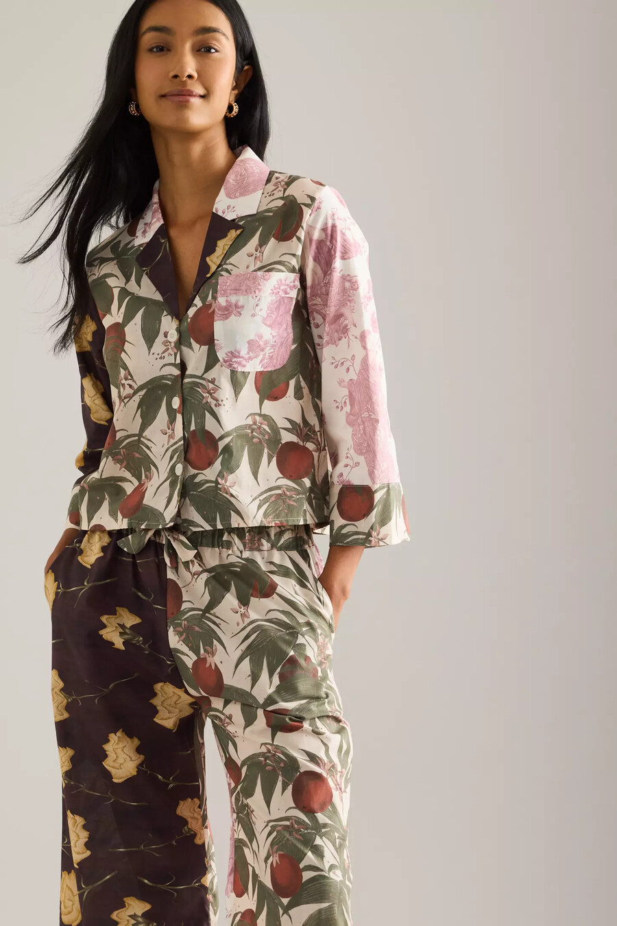 desmond dempsey renaissance boxy pyjama set