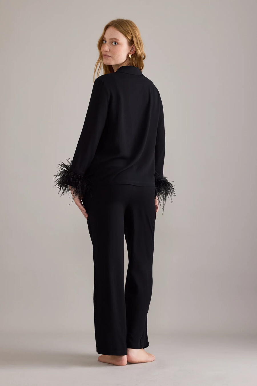 sleeper bow long pyjama set