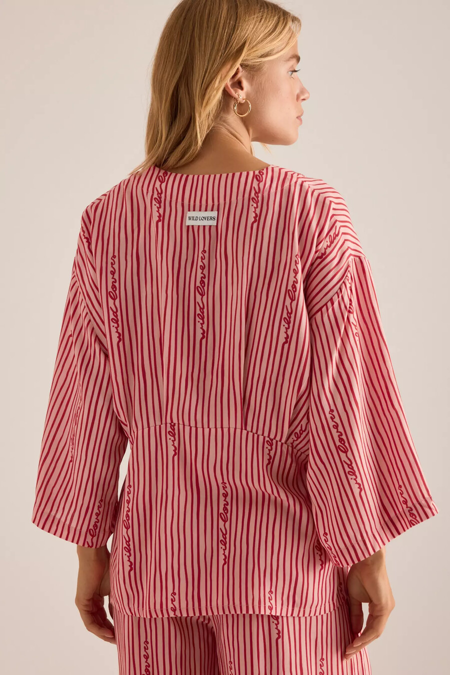 wild lovers flor kimono