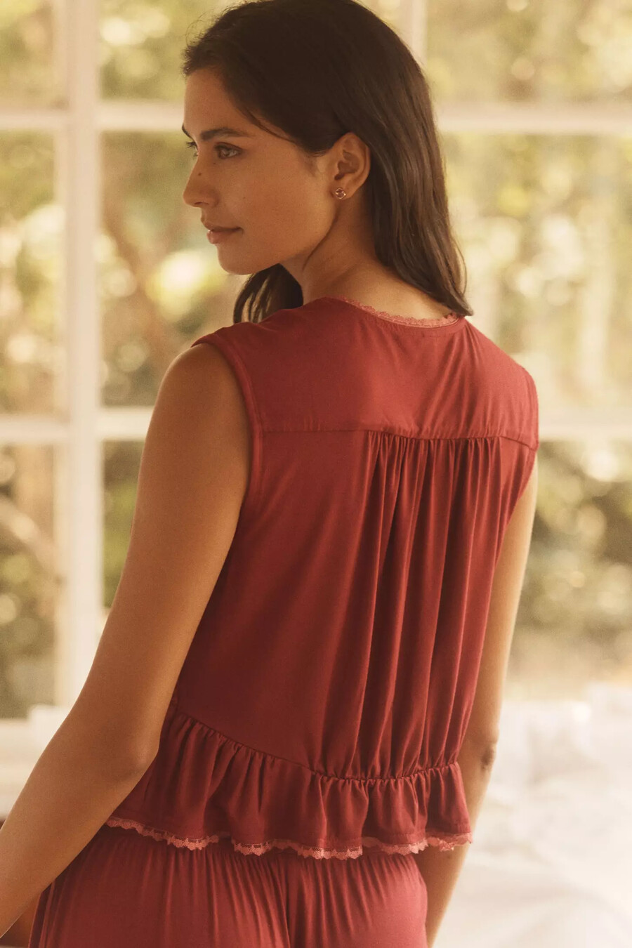 the briar smocked vest top
