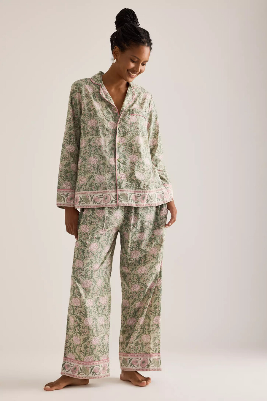 dilli grey long pyjama set