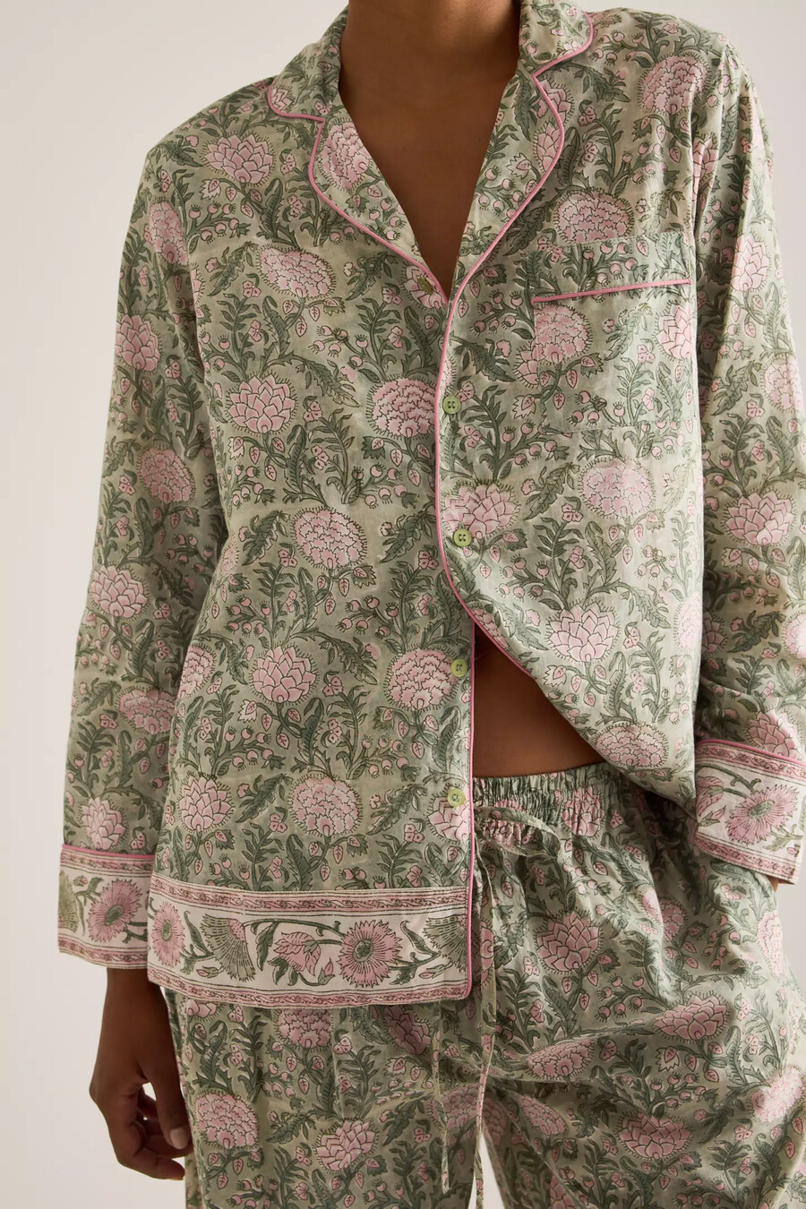 dilli grey long pyjama set