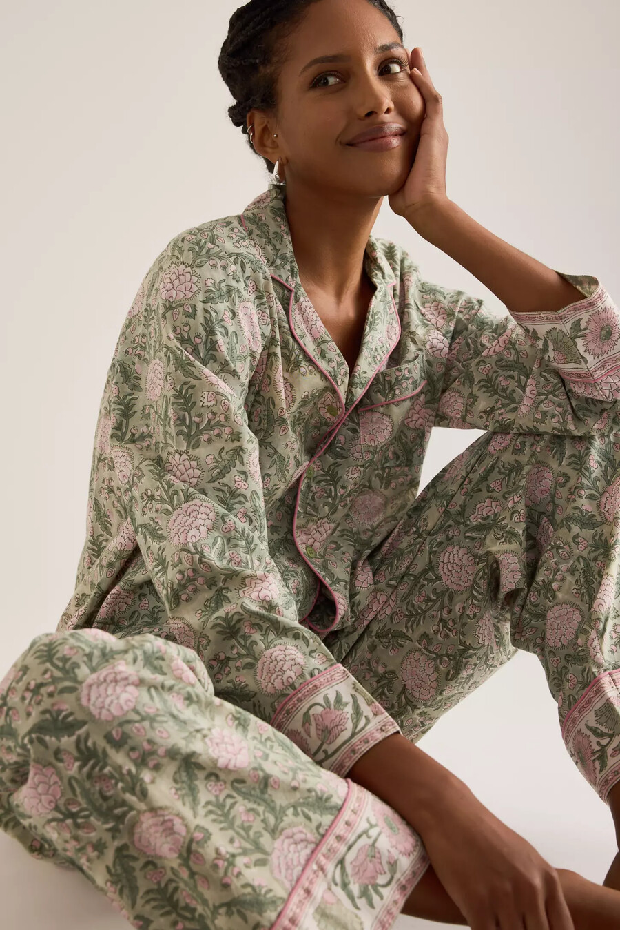 dilli grey long pyjama set