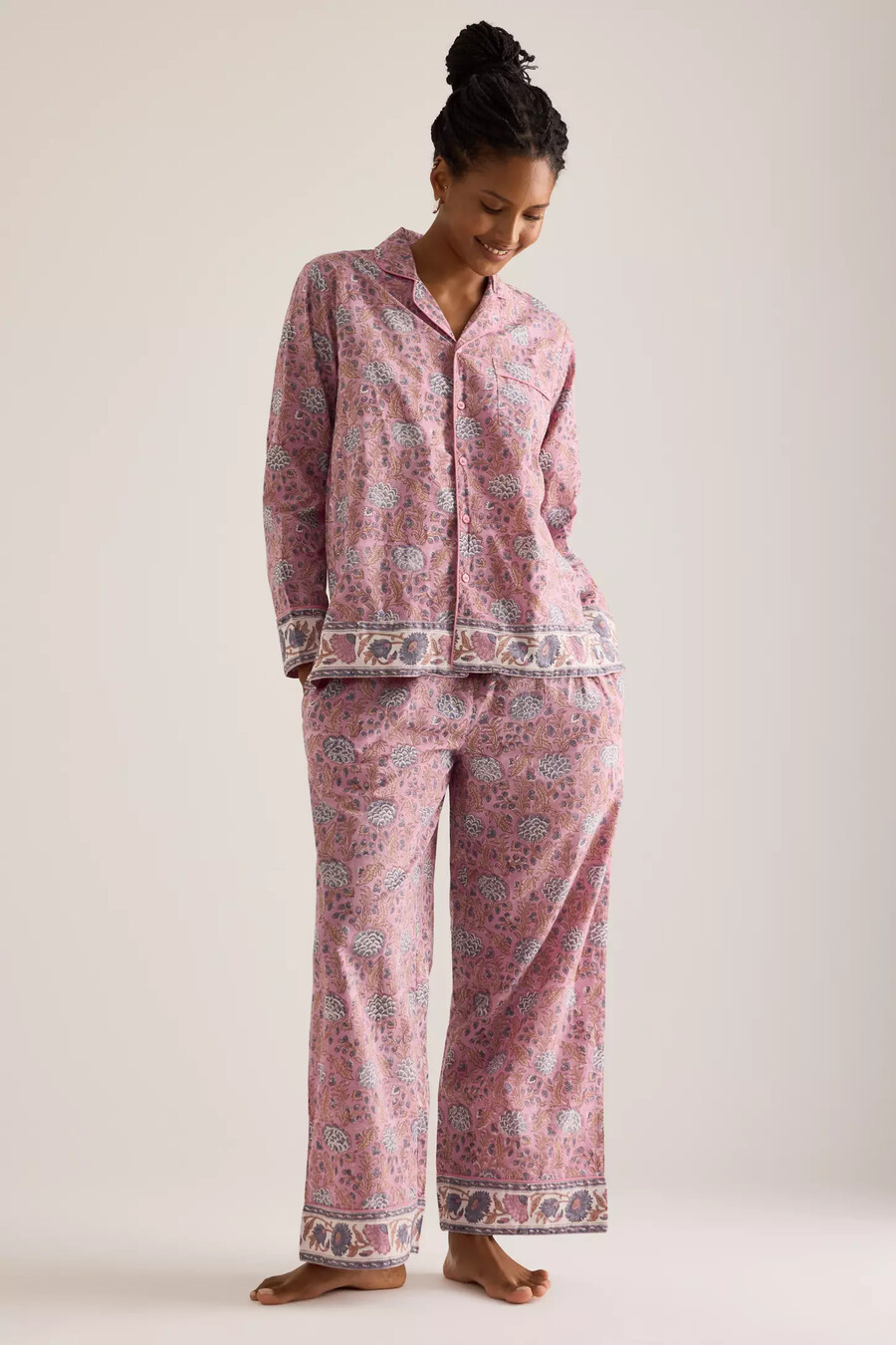 dilli grey long pyjama set