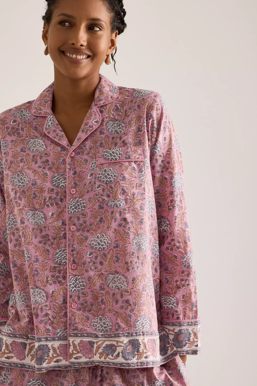 dilli grey long pyjama set