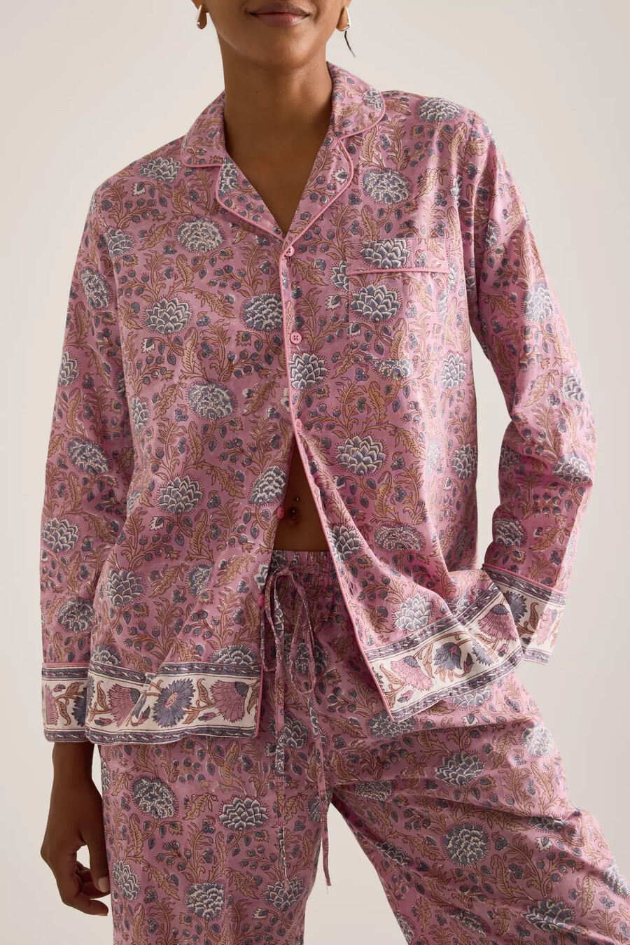 dilli grey long pyjama set