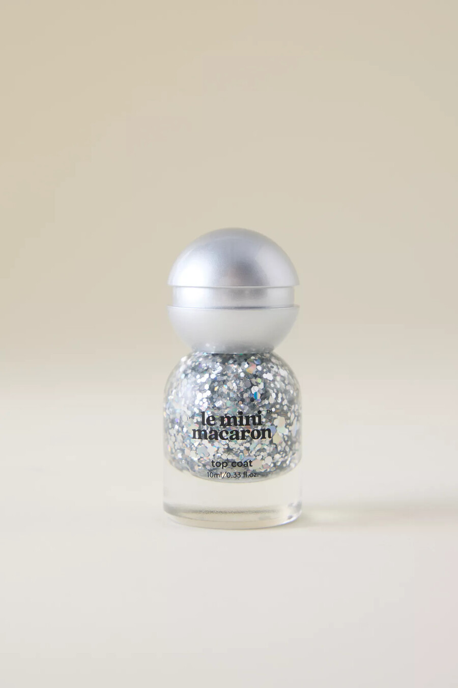 le mini macaron top coat nail polish