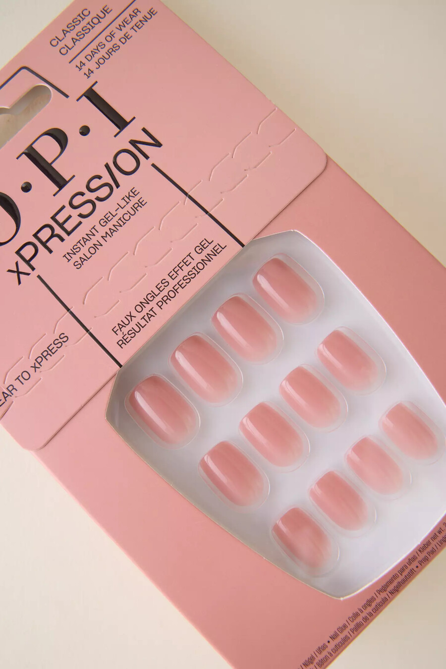opi xpresson press-on nails gel-like salon manicure - somewhere over the rainbow mountains