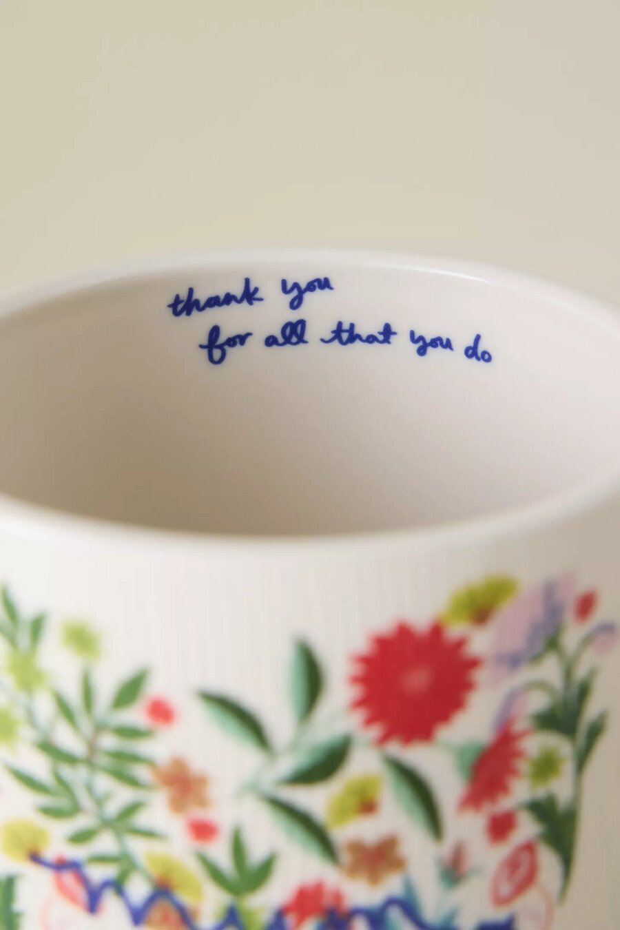 annie stoneware mug