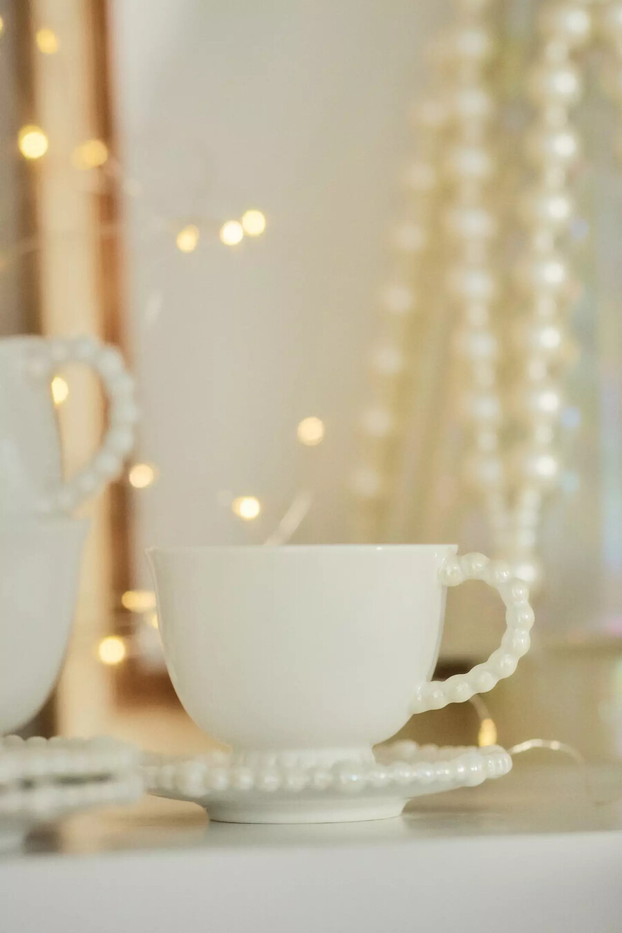 perla stoneware espresso cup saucer