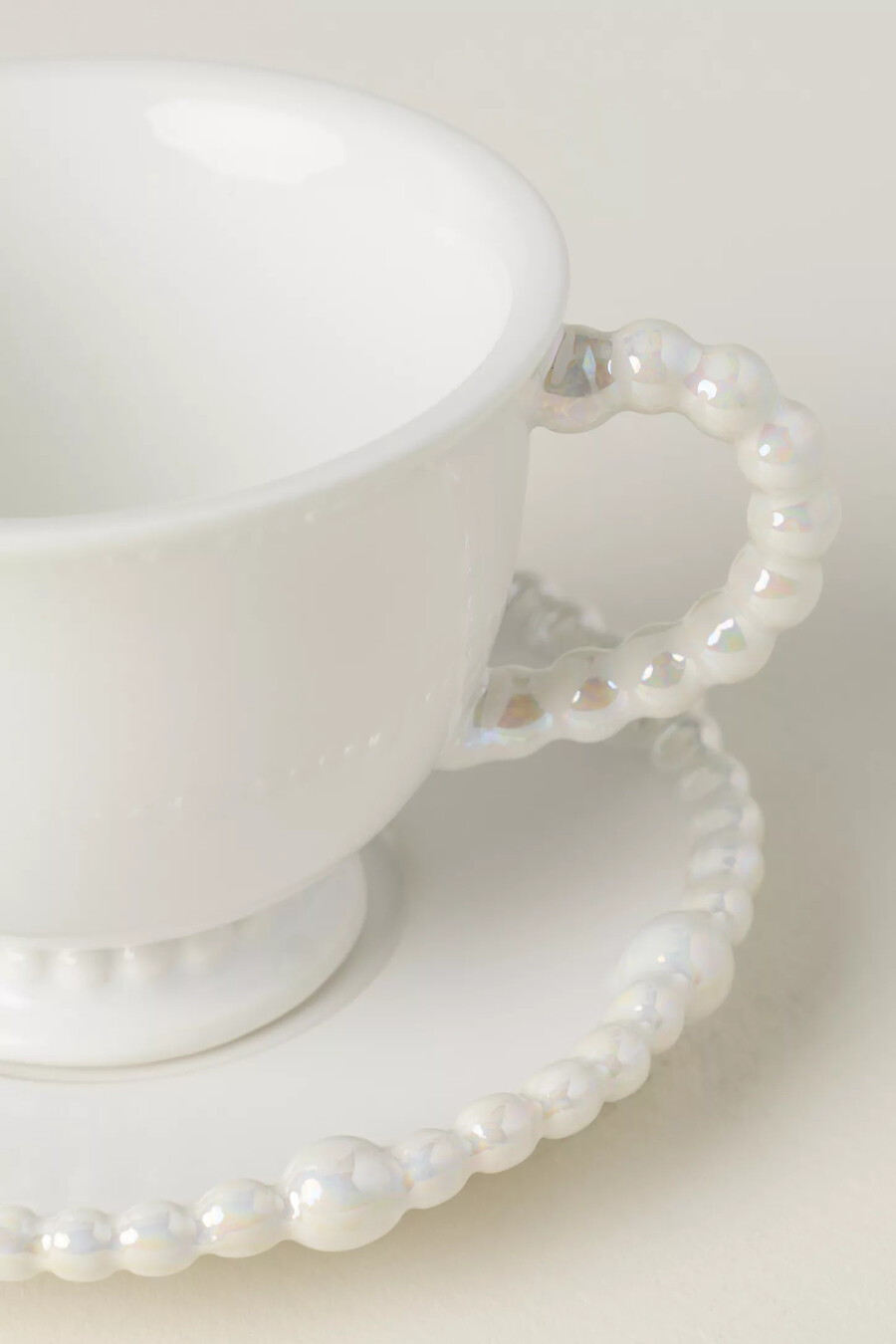 perla stoneware espresso cup saucer
