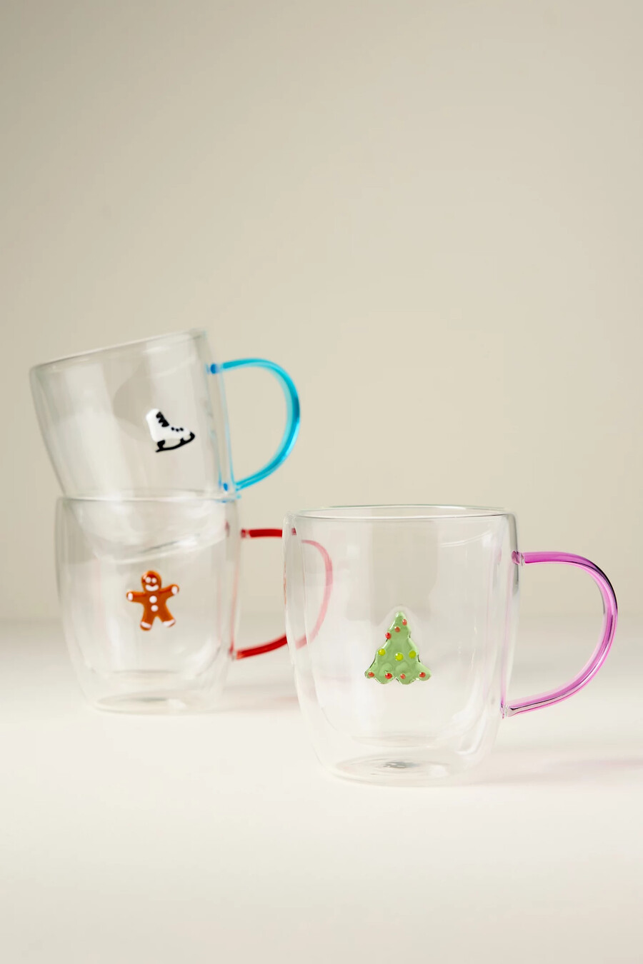icon glass mug holiday edition