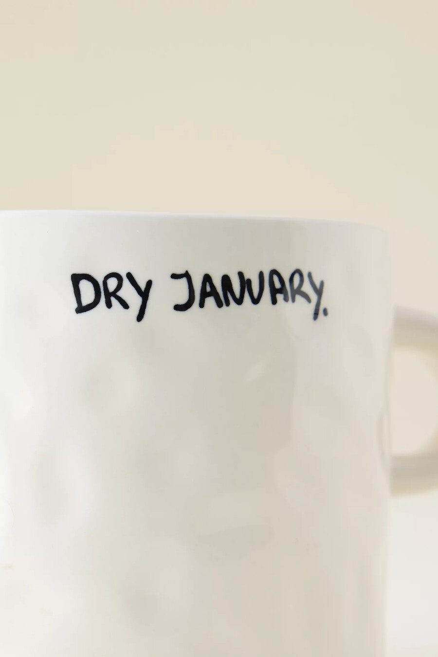 anna nina dry january mug