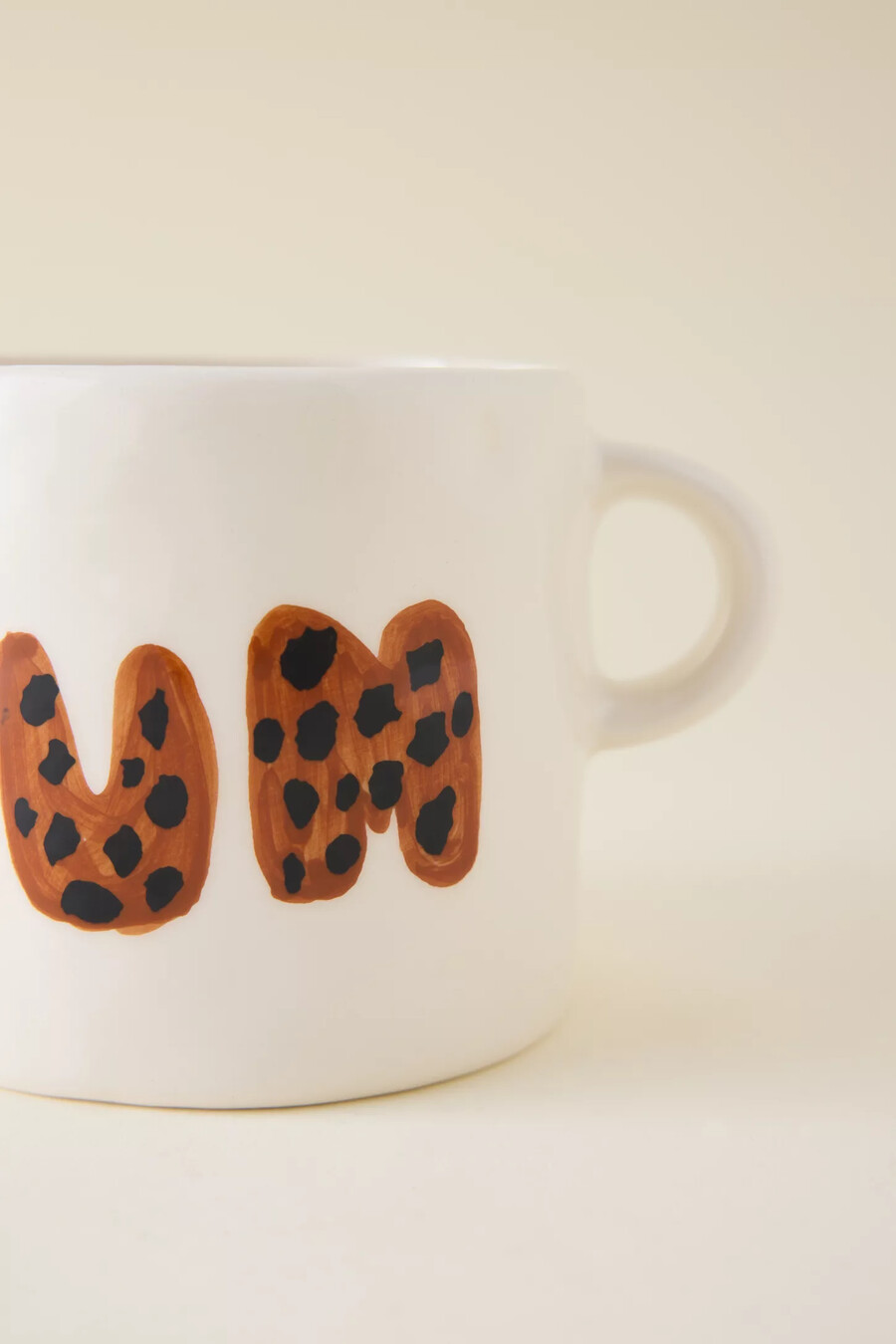 anna nina leopard mum mug