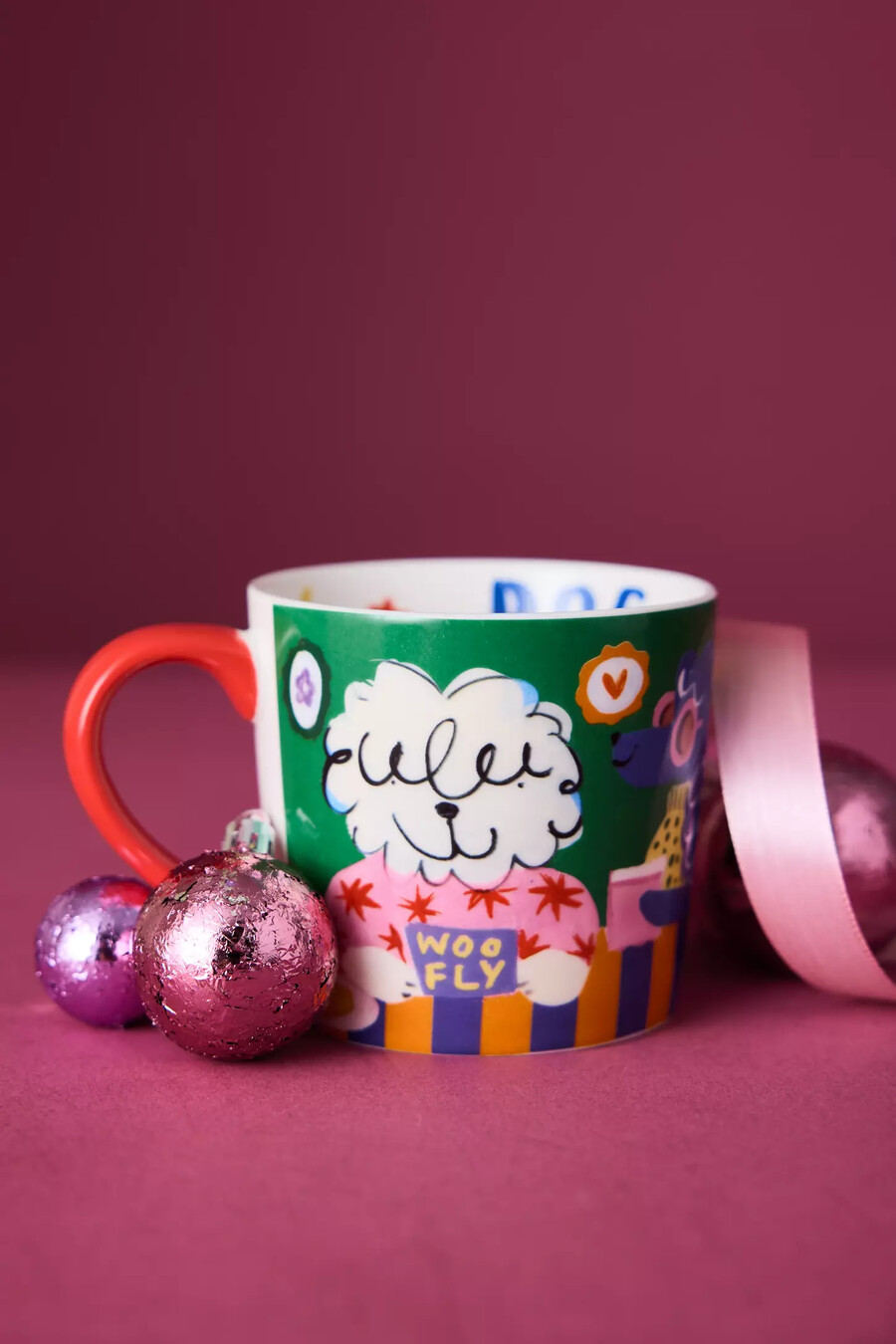 eleanor bowmer christmas china mug