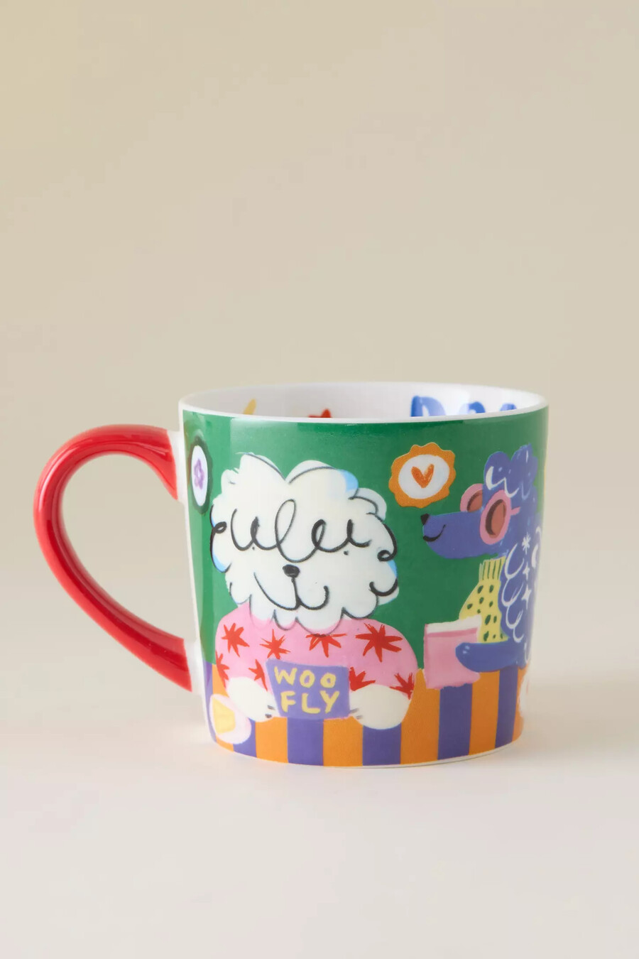 eleanor bowmer christmas china mug