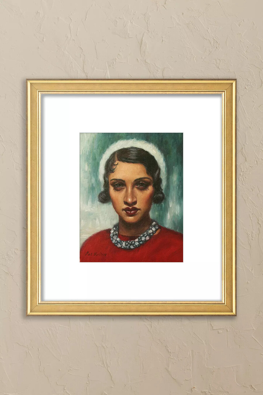 renée au soleil by pat kelley framed wall art