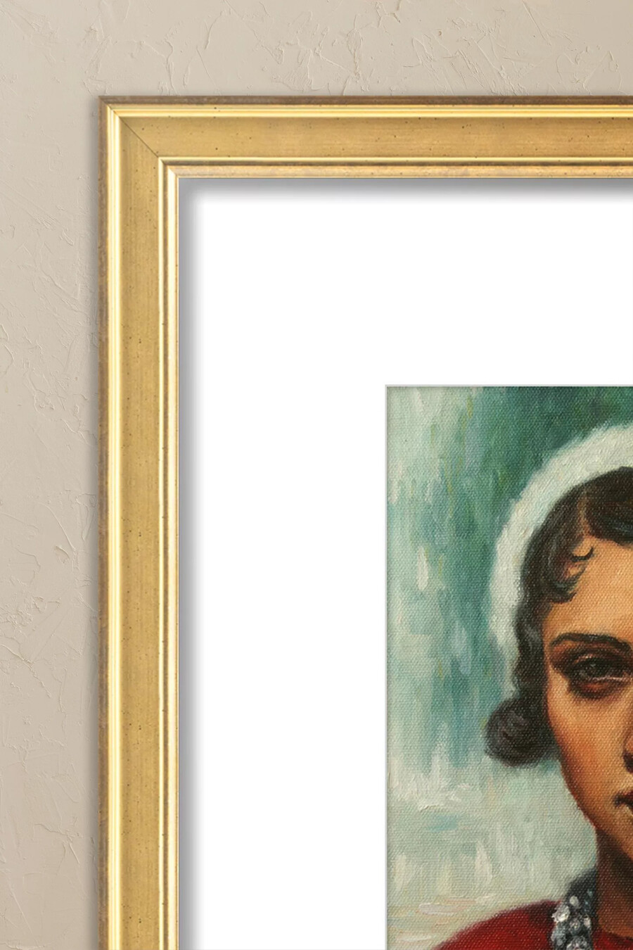 renée au soleil by pat kelley framed wall art