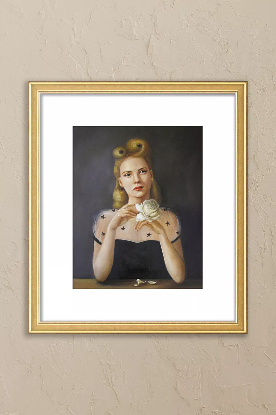 the woman from the north by janet hill framed wall art