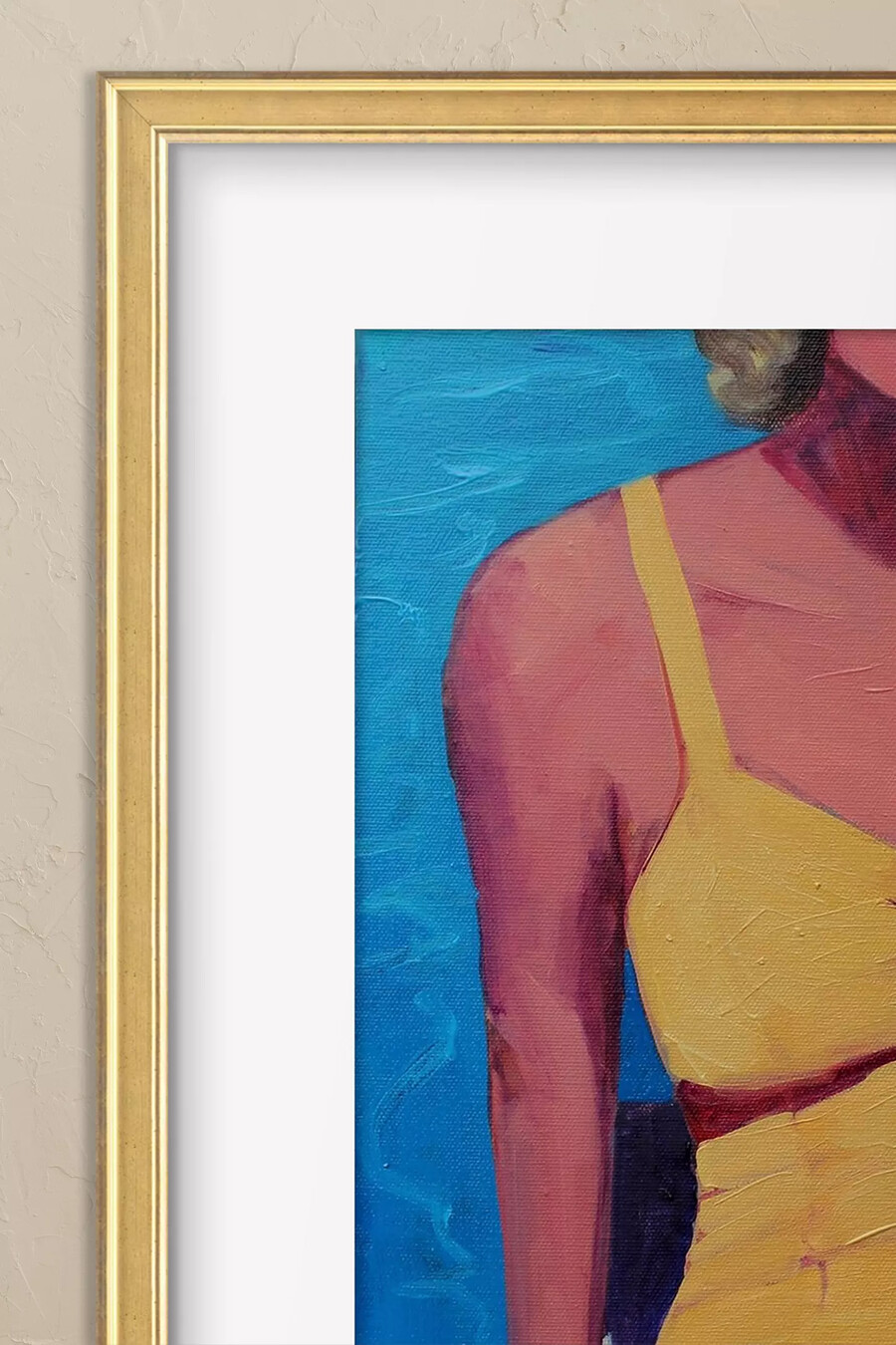 diving board beauty framed wall art