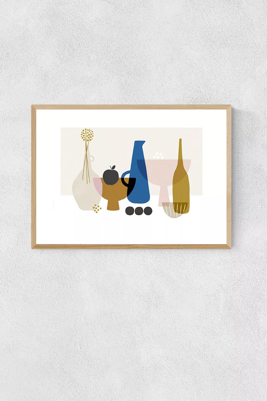 francesca iannaccone still life with black apple wall art print