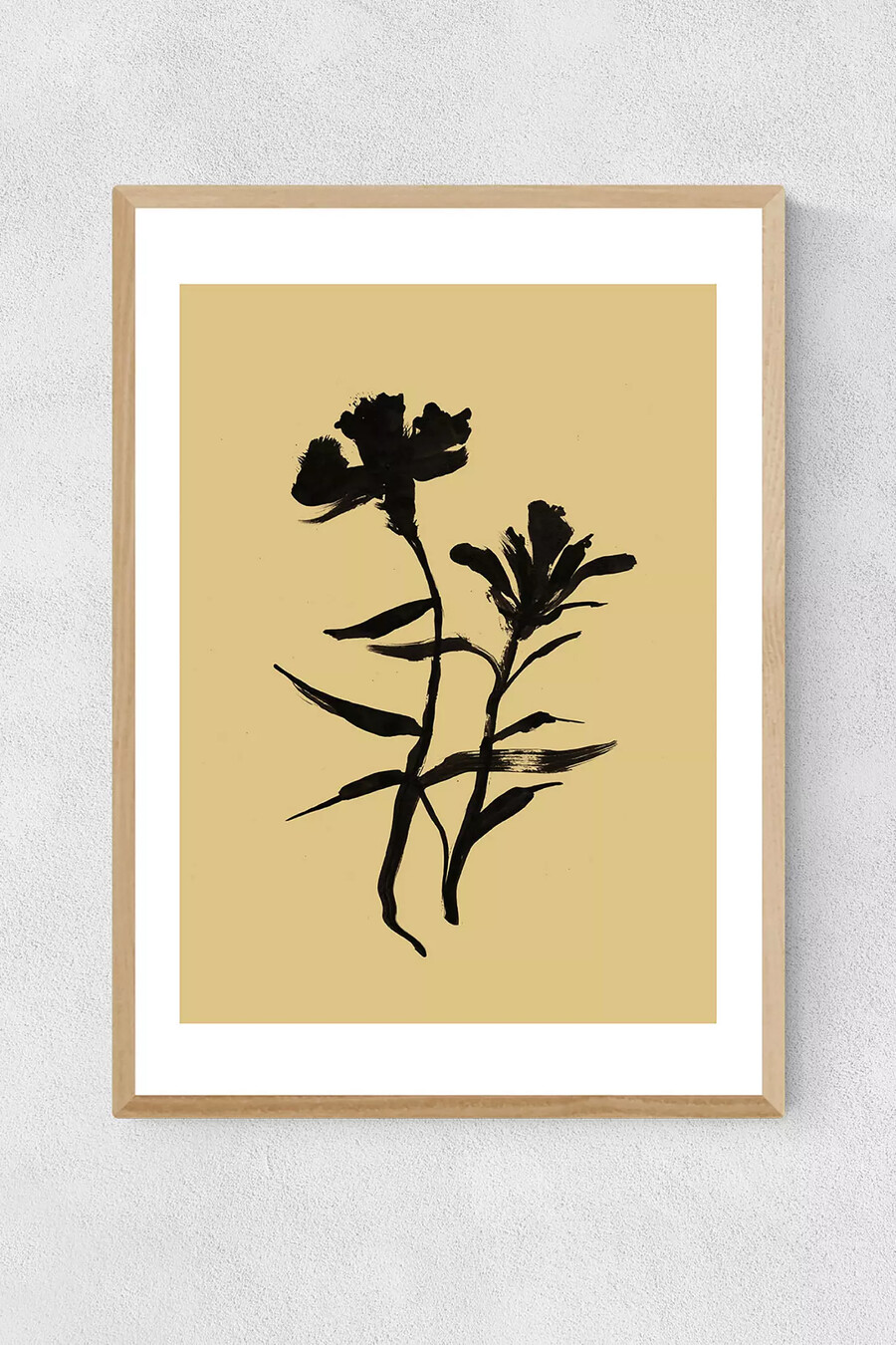 dan hobday mono botanical 3 wall art print