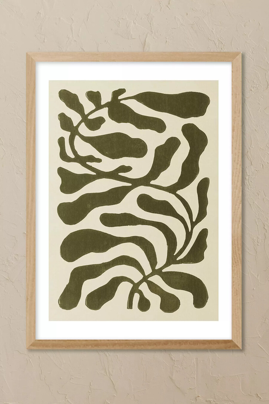 east end prints one hundred leaved plant green wall art print