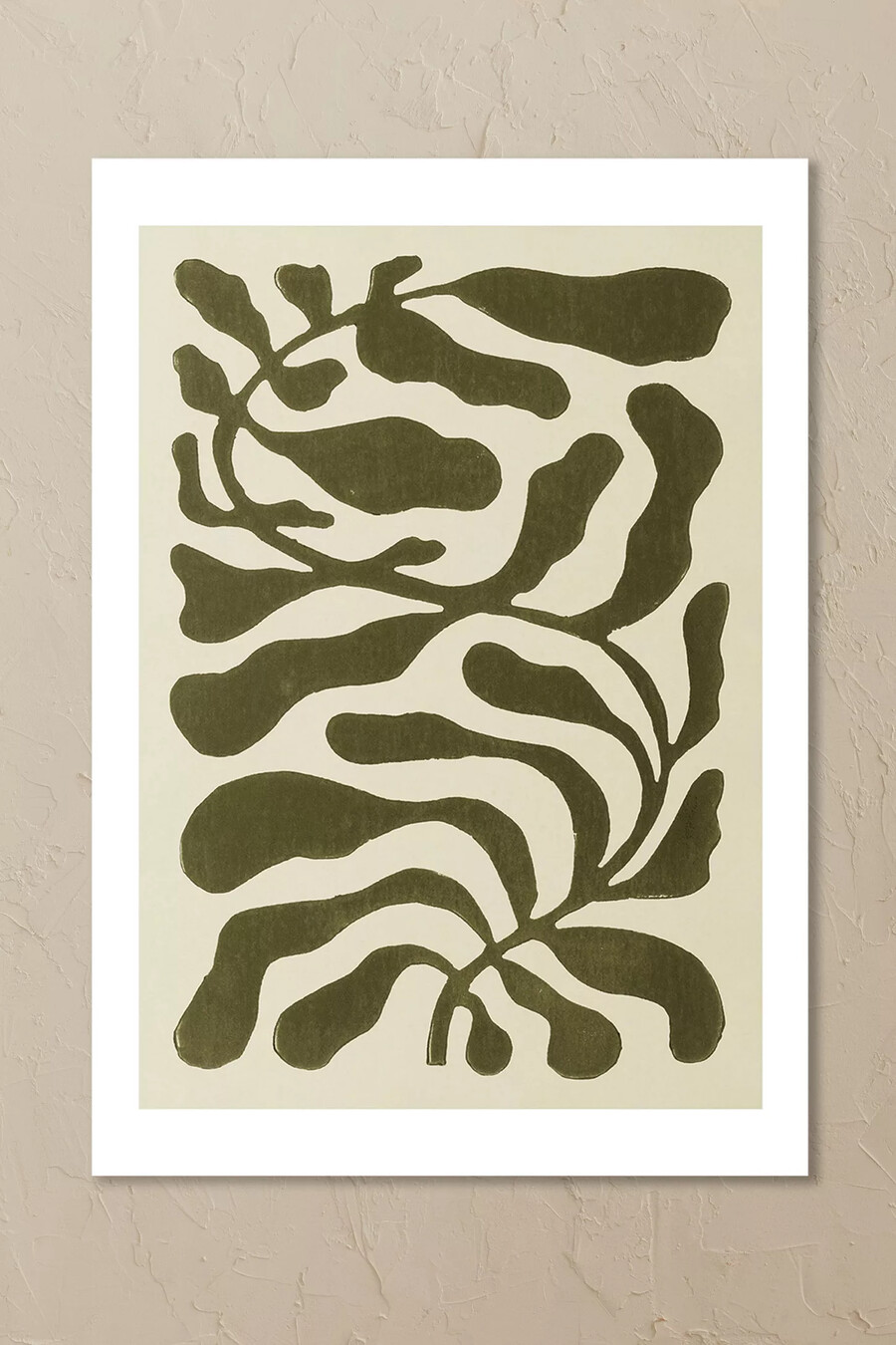 east end prints one hundred leaved plant green wall art print