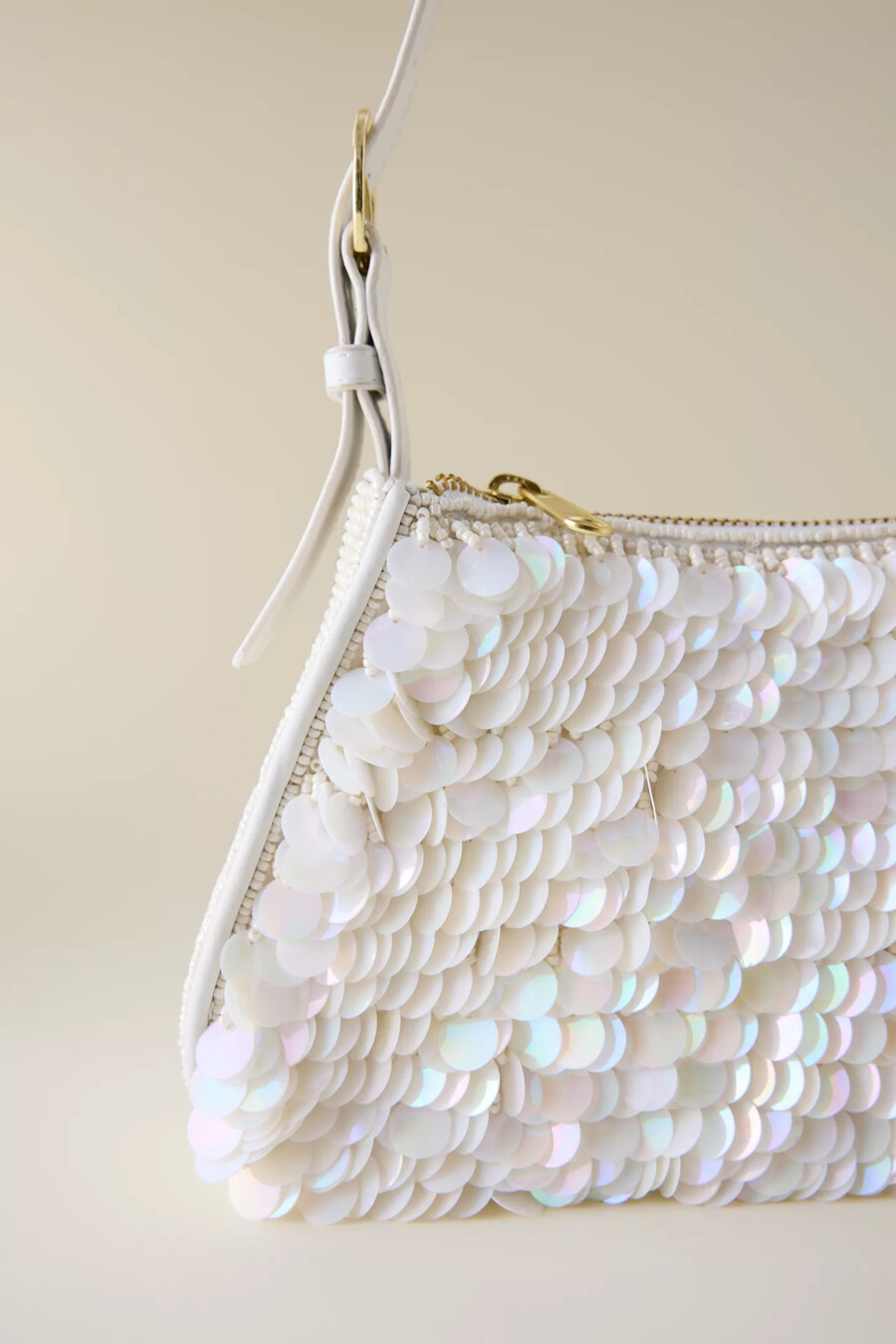 sequin shoulder bag