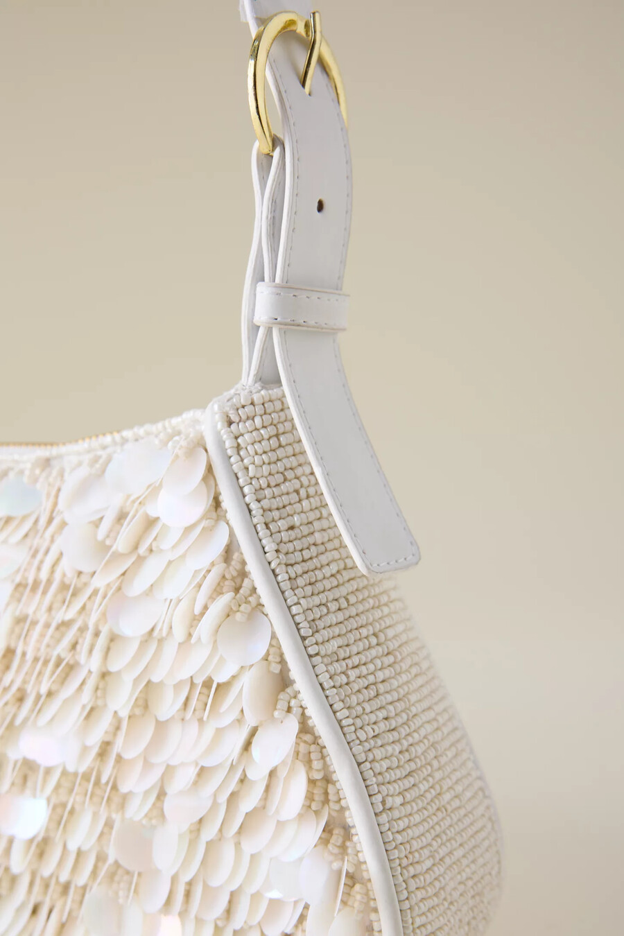 sequin shoulder bag