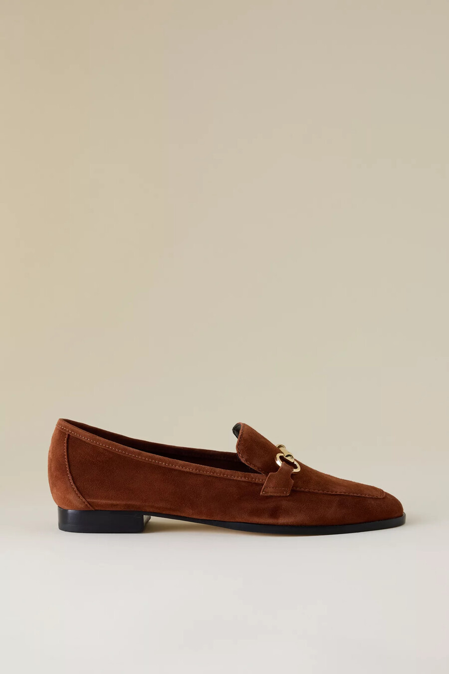 maeve slim leather loafers