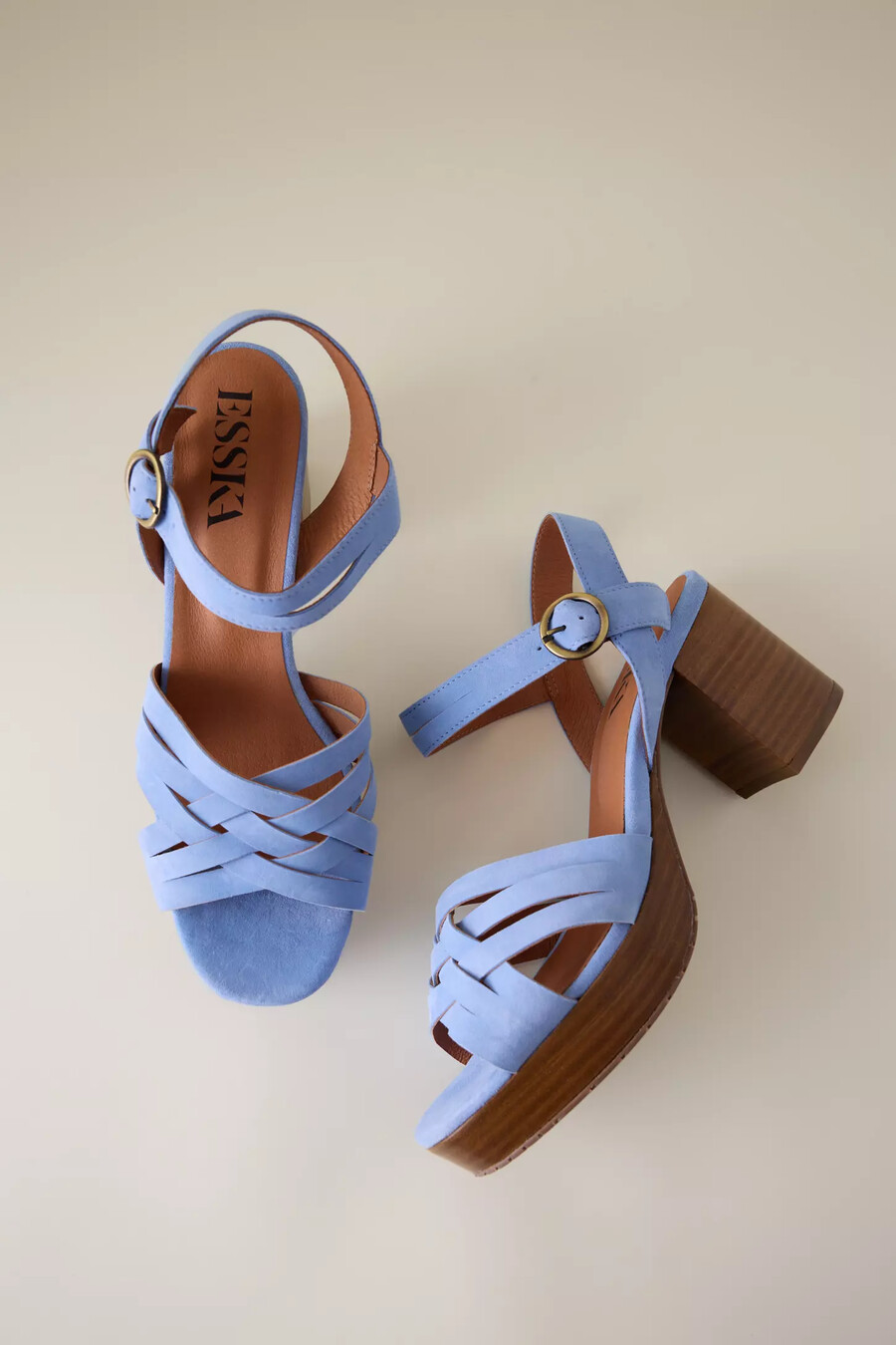 esska carlota heeled sandals