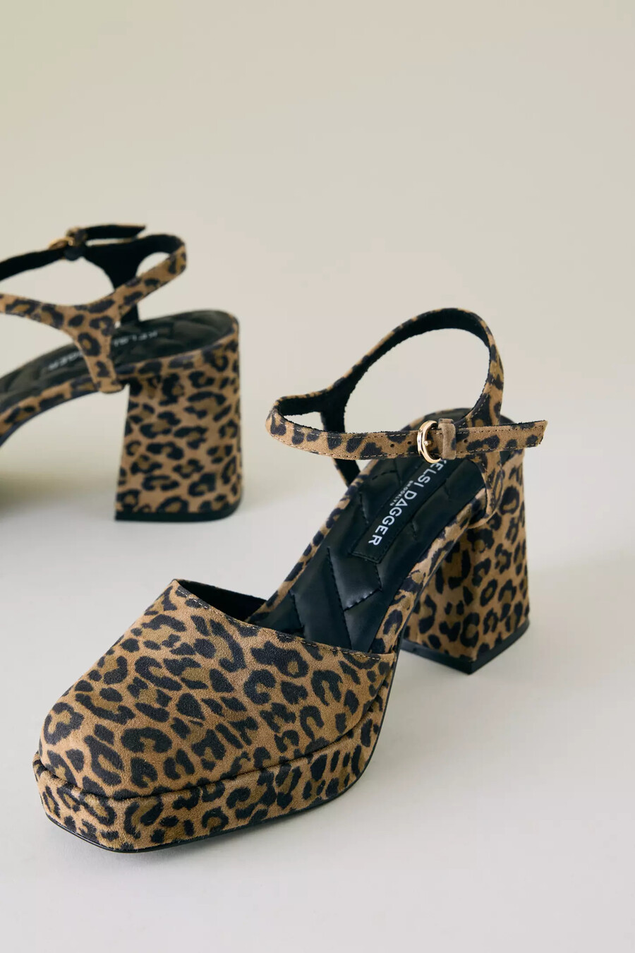 kelsi dagger edna leopard platform heels