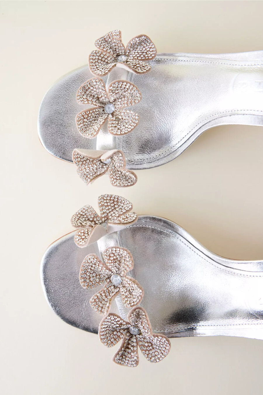 vicenza flower block heels