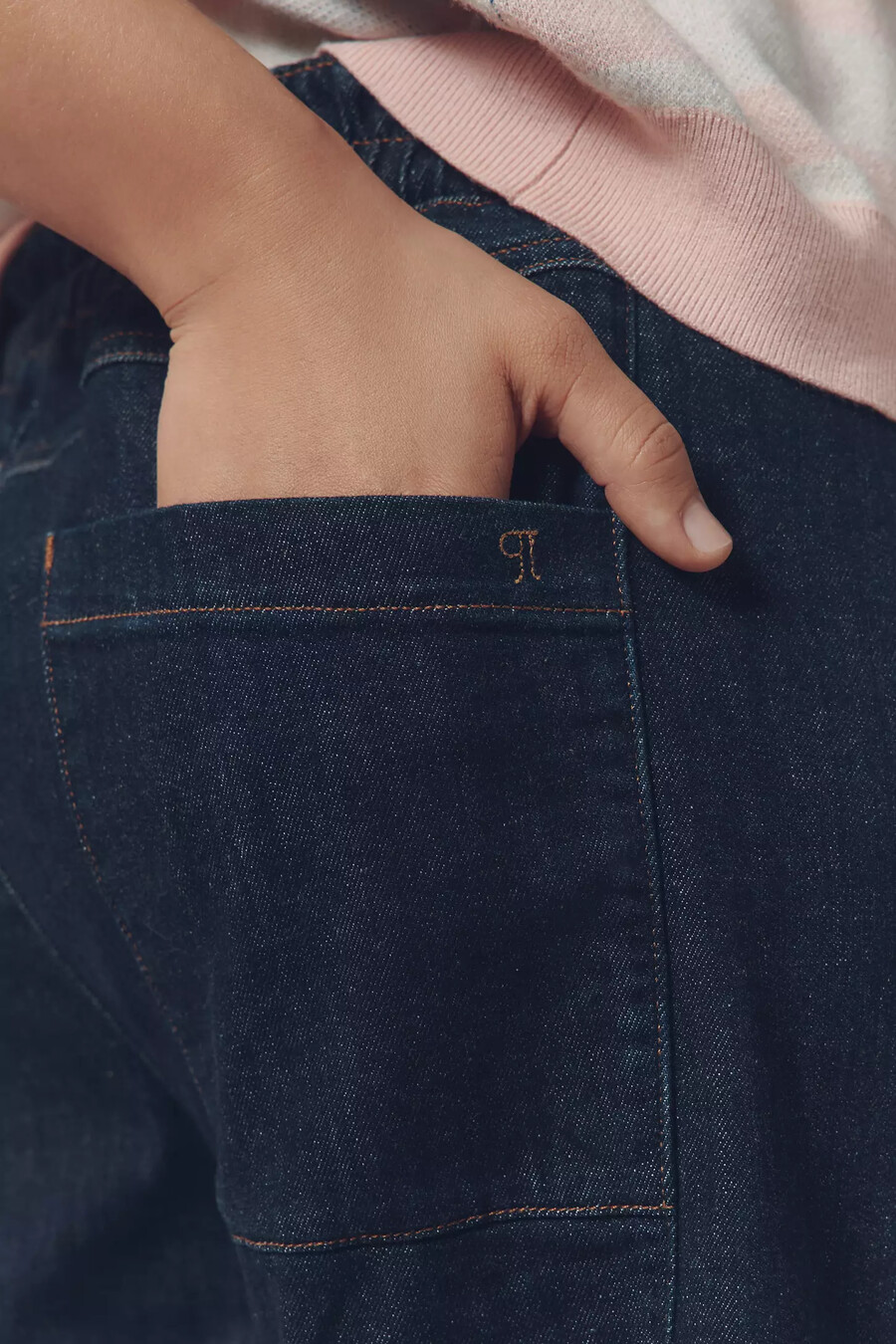 the izzie relaxed pull-on barrel jeans by pilcro