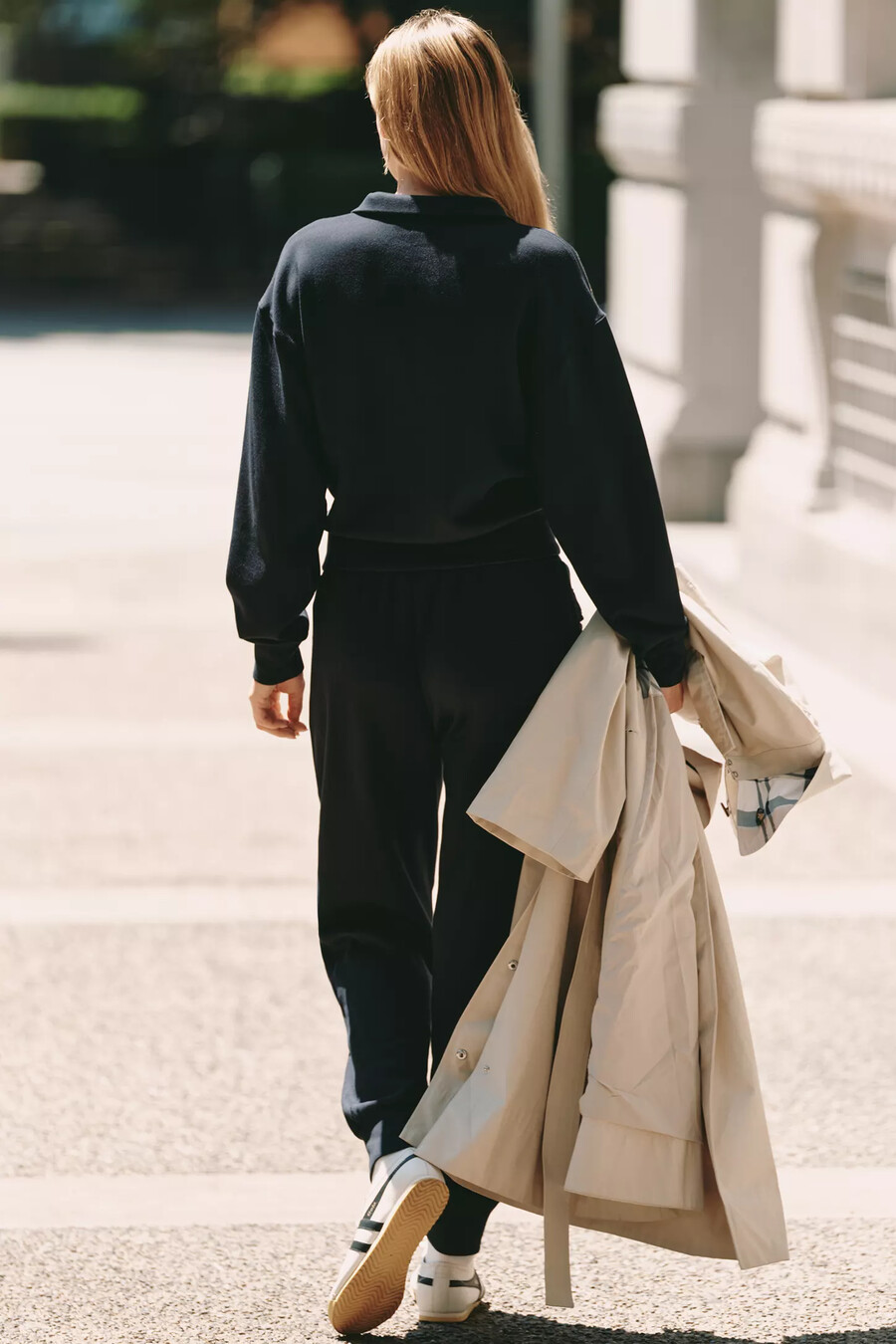 daily practice half-zip sweatshirt