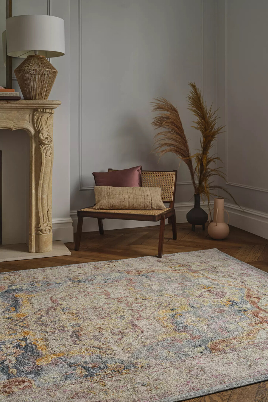 flores azin classic persian medallion rug