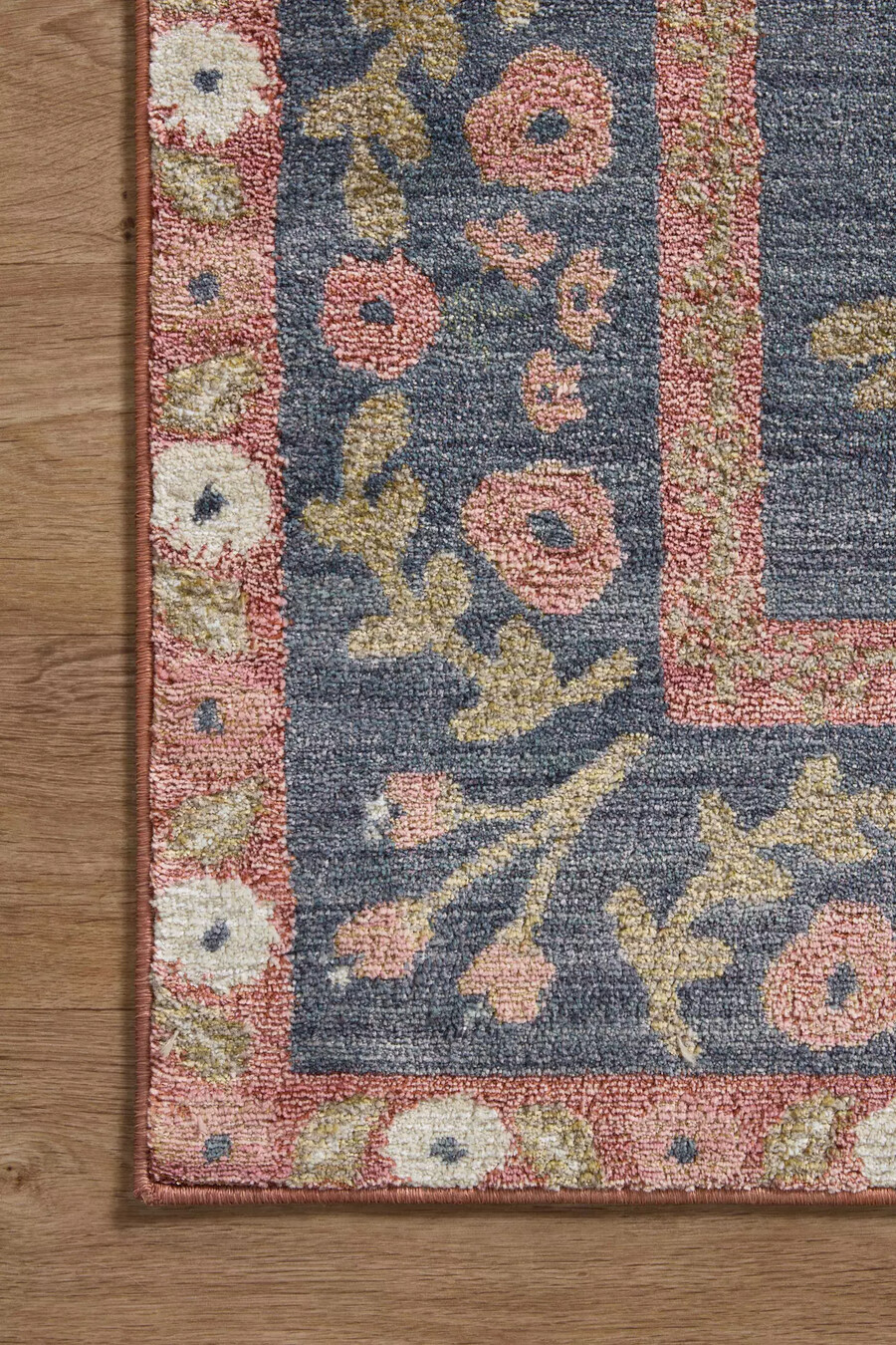 rifle paper co. x loloi fiore floral rug
