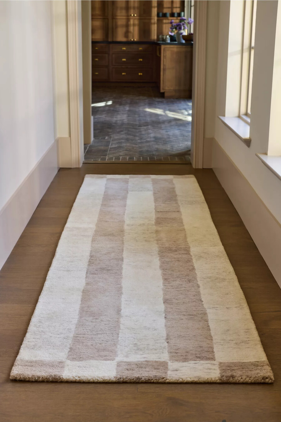 hand-tufted striped vivianna rug