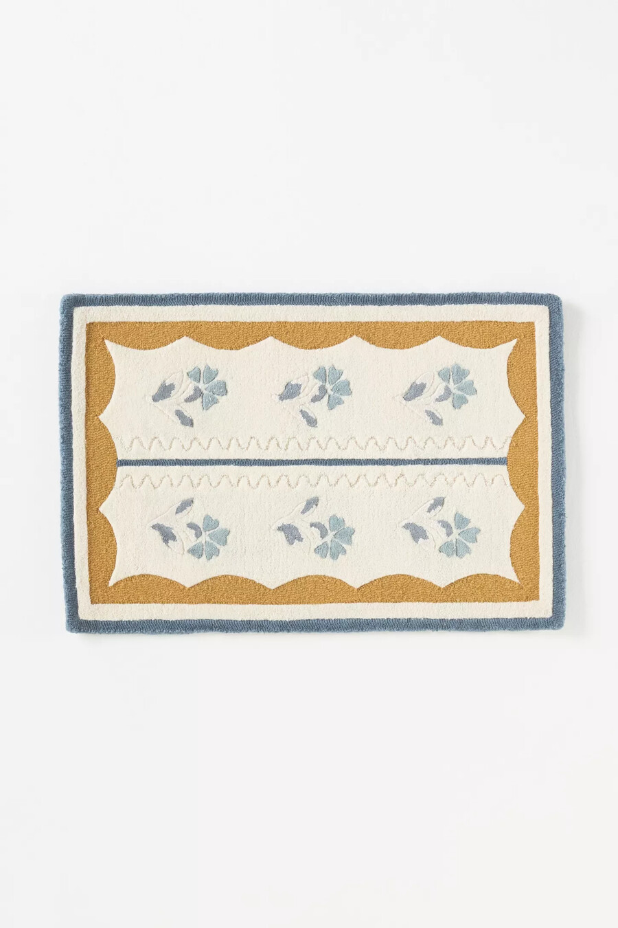 essex hand-tufted wool blend floral rug
